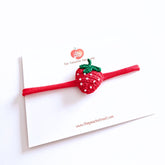 Berry Sweet Crochet Headband